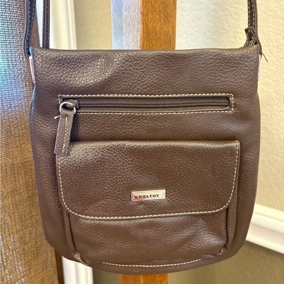 NWOT Koltov Brown Crossbody - Picture 3 of 12